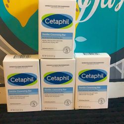 Cetaphil Gentle Cleansing Bar 2 For $7 Or All For 12