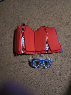 Life Jacket And Goggles 