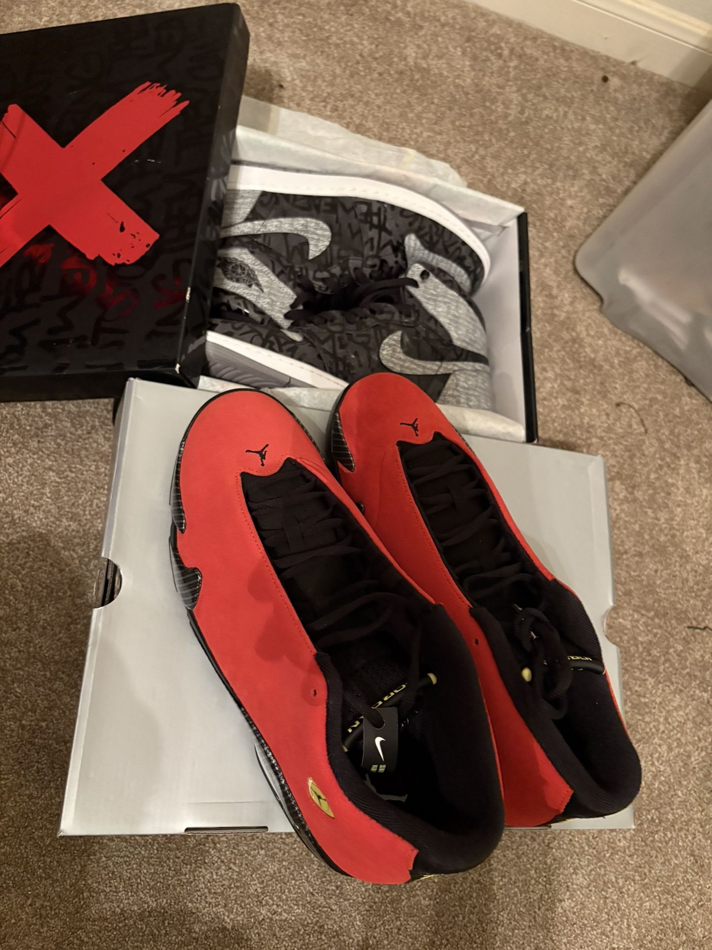 Retro 14 Jordan Ferrari Size 12 (DS)