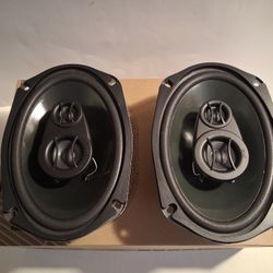 POWERBASS 1 PAIR 6×9 3 WAY 210 WATTS CAR SPEAKER 