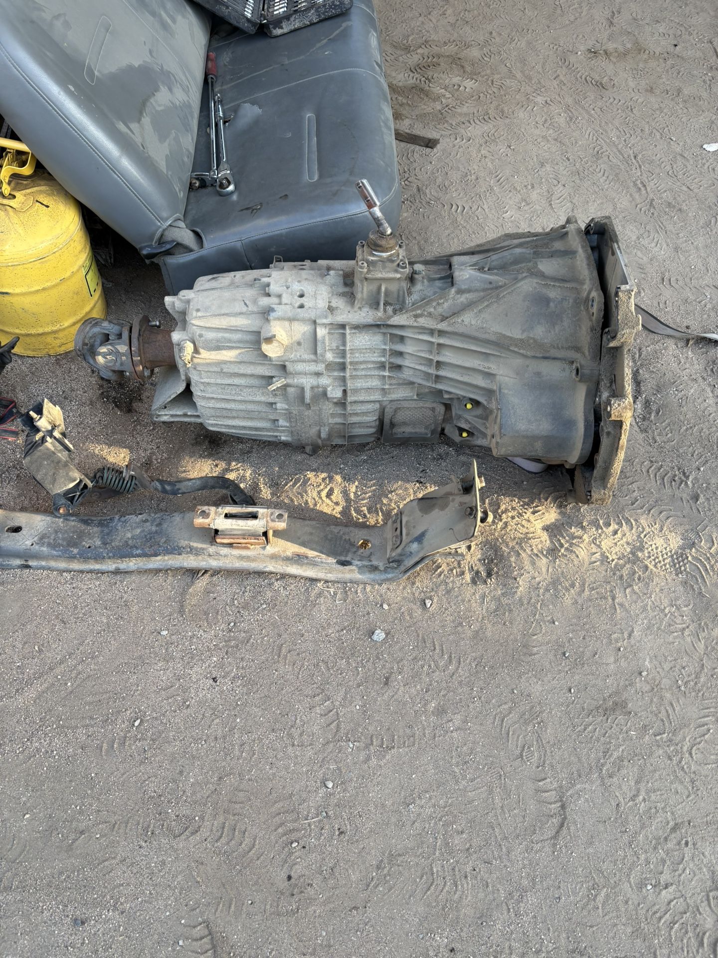 Zf6 Transmission For 6.0 6.4 Powerstroke. Trade For 10x225 Alcoa Rims