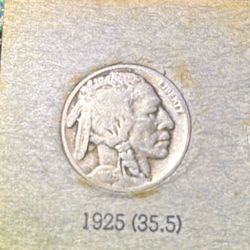 1925 Buffalo Nickel No Mint