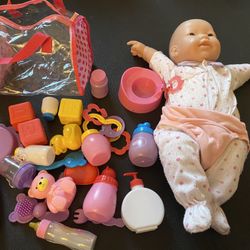 Baby Doll And Accessories 
