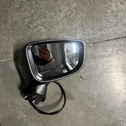 14-16 Mazda 3 right passenger side heated power operated folding rear view mirror