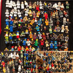 Lego Minifig Star Wars , Harry Potter, space ,movie, super heroes, sponge-bob, lord of rings