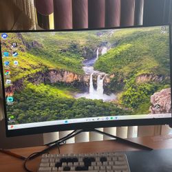 MSI 165 HZ monitor curved