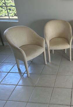 Two Beige Chairs