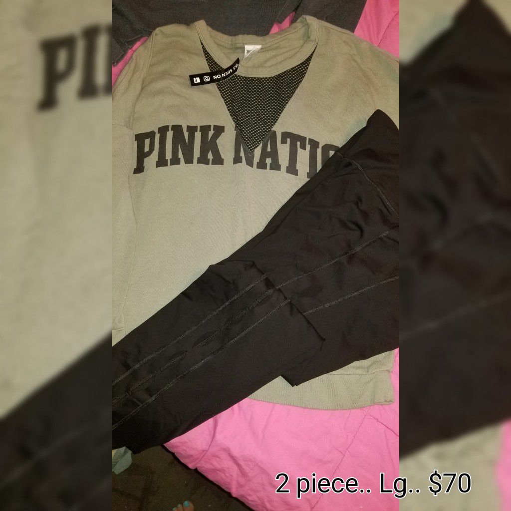 New VS PINK NATION 2 PIECE OUTFIT