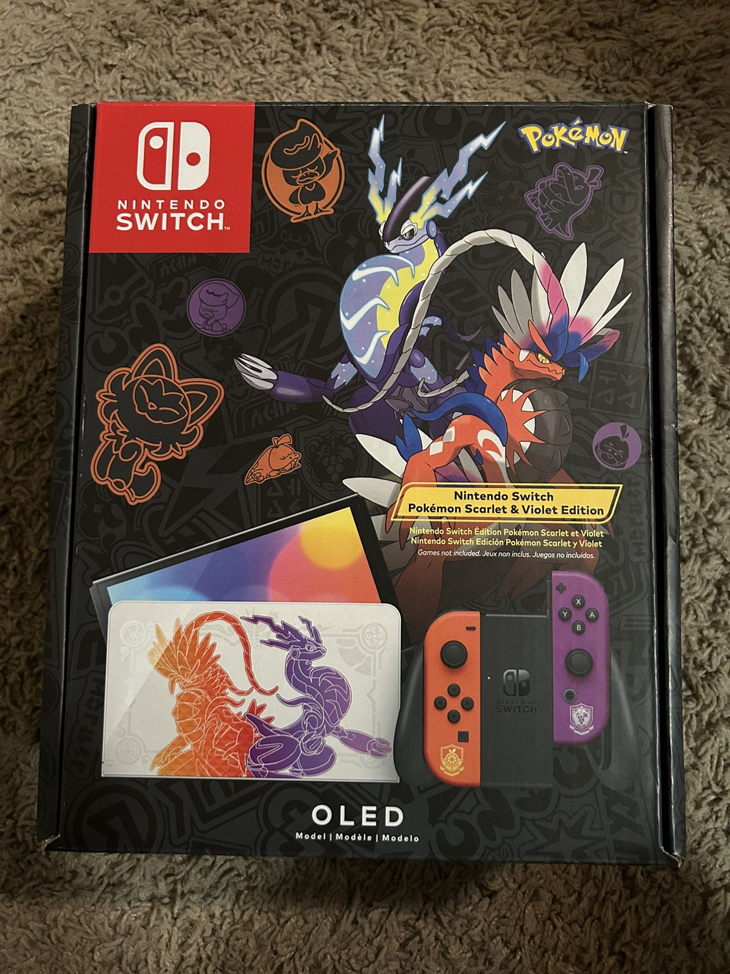 Nintendo Switch oled Pokémon Scarlet/Violet Edition