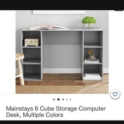 6 Cube Computer Desk New 