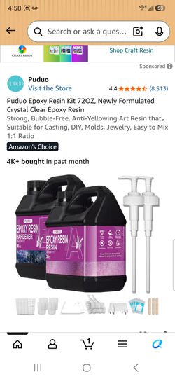 Brand New In Box Epoxy Resin Kit 72OZ