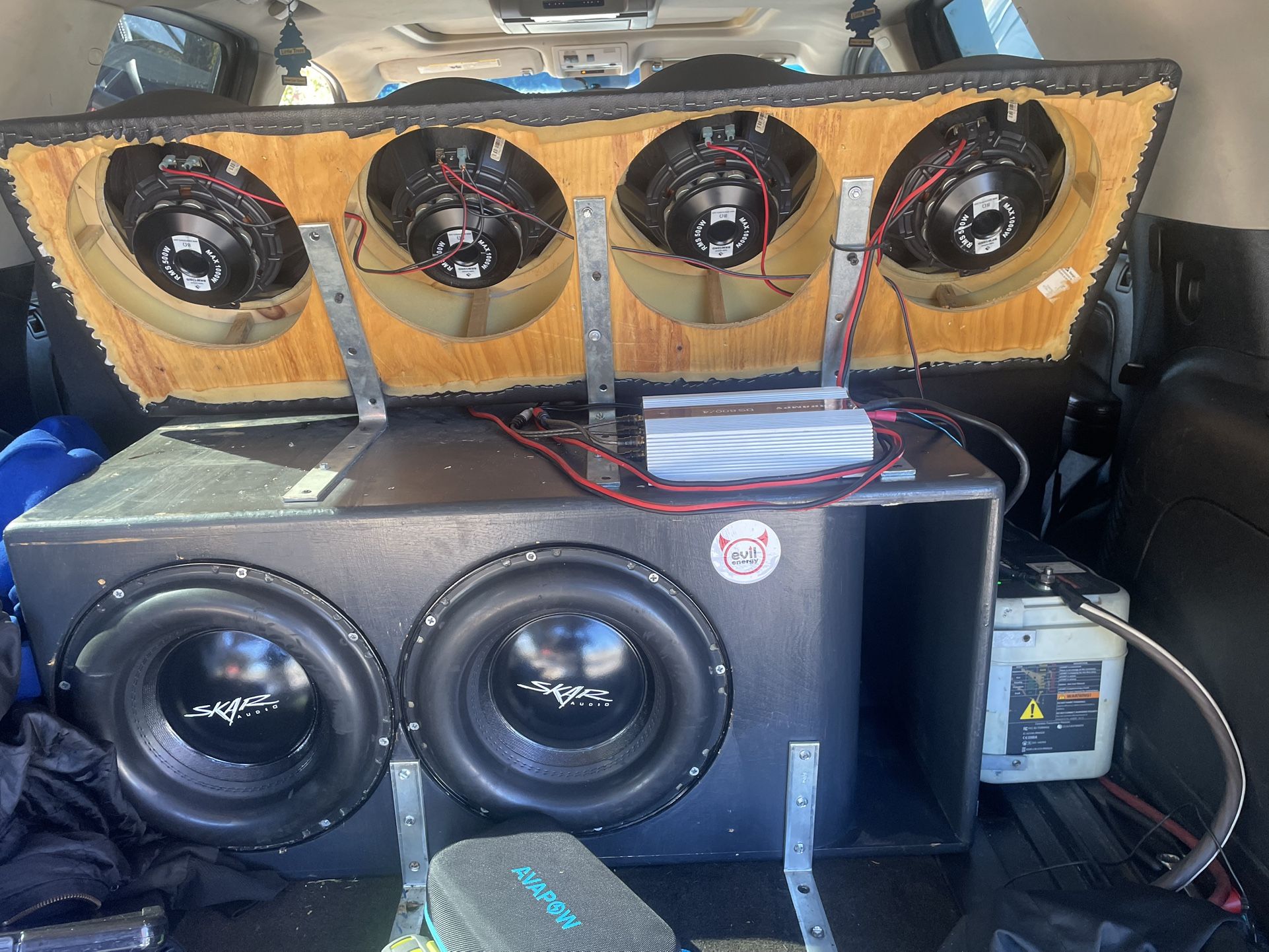 4 10 Inch Bass Rockers 1000watts A Peace
