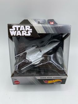 Star Wars Hot Wheels Starships Select #38 Naboo Royal Starship Mattel New