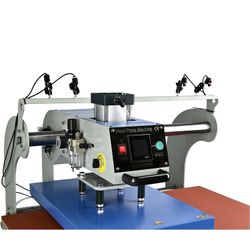 HY-4060-PD2 16x24 Pneumatic Up-Sliding Dual-Platen Heat Press Machine with Infrared Positioning