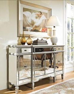 60” Modern Luxury Console Table/ Sideboard/ Buffet Cabinet / TV Stand – Brand New in Box, Never Assembled