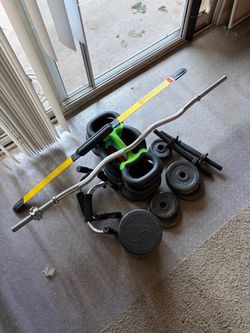Weights workout equipment
