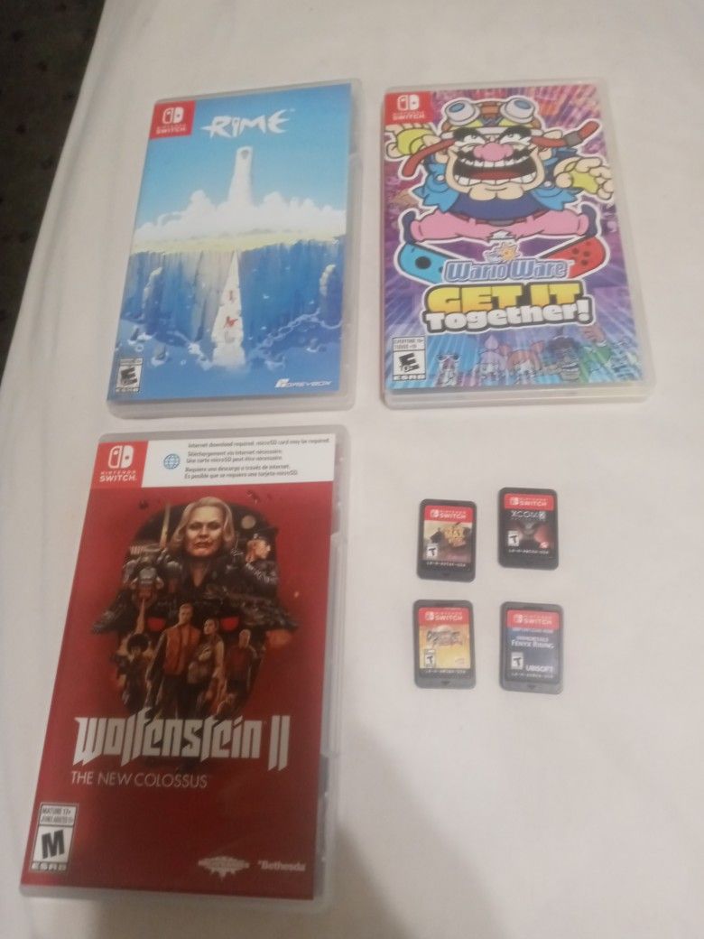 7 Nintendo Switch Games BUNDLE