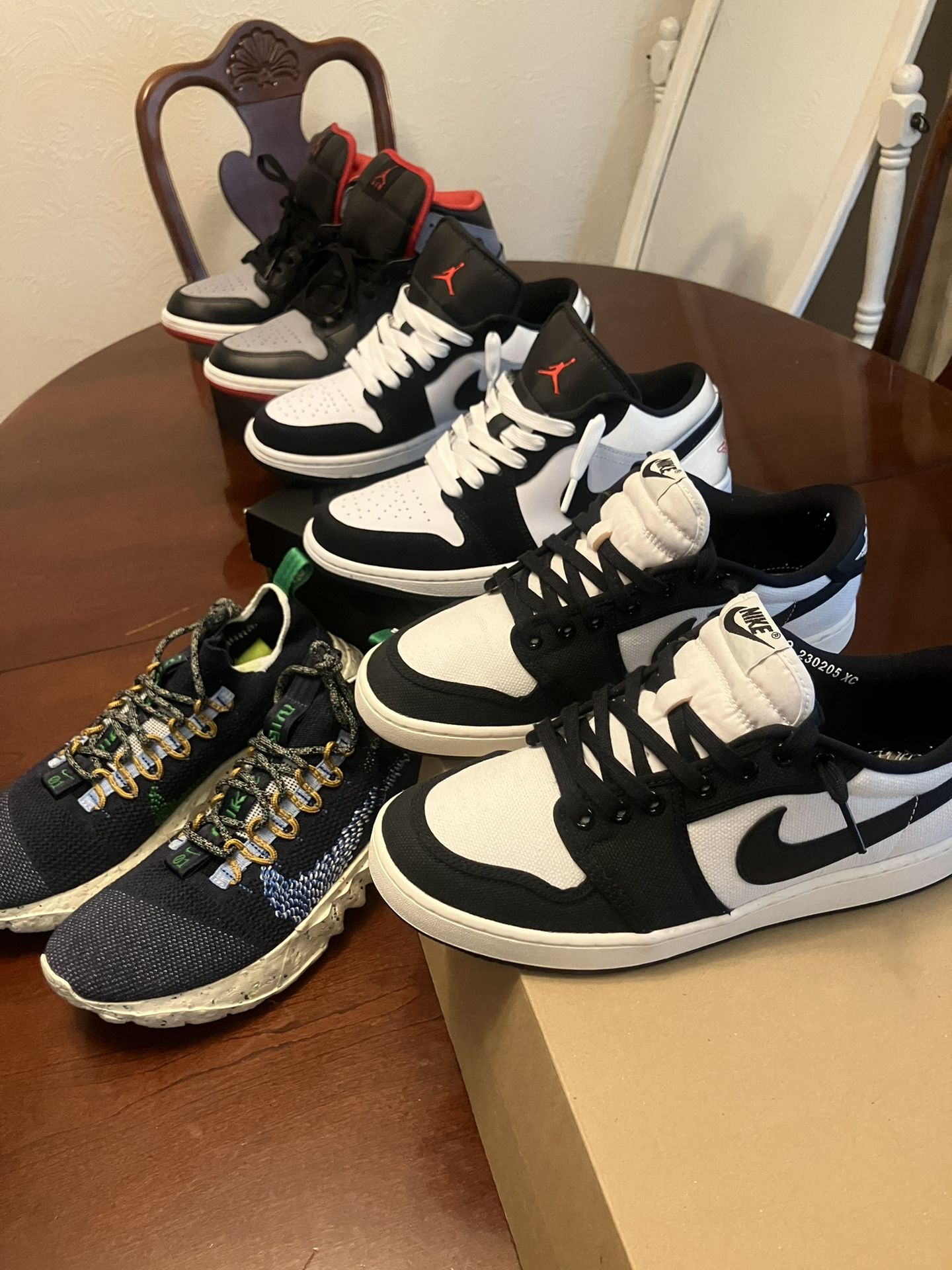 Men’s Nike Shoes. All Size 9. $50 Each