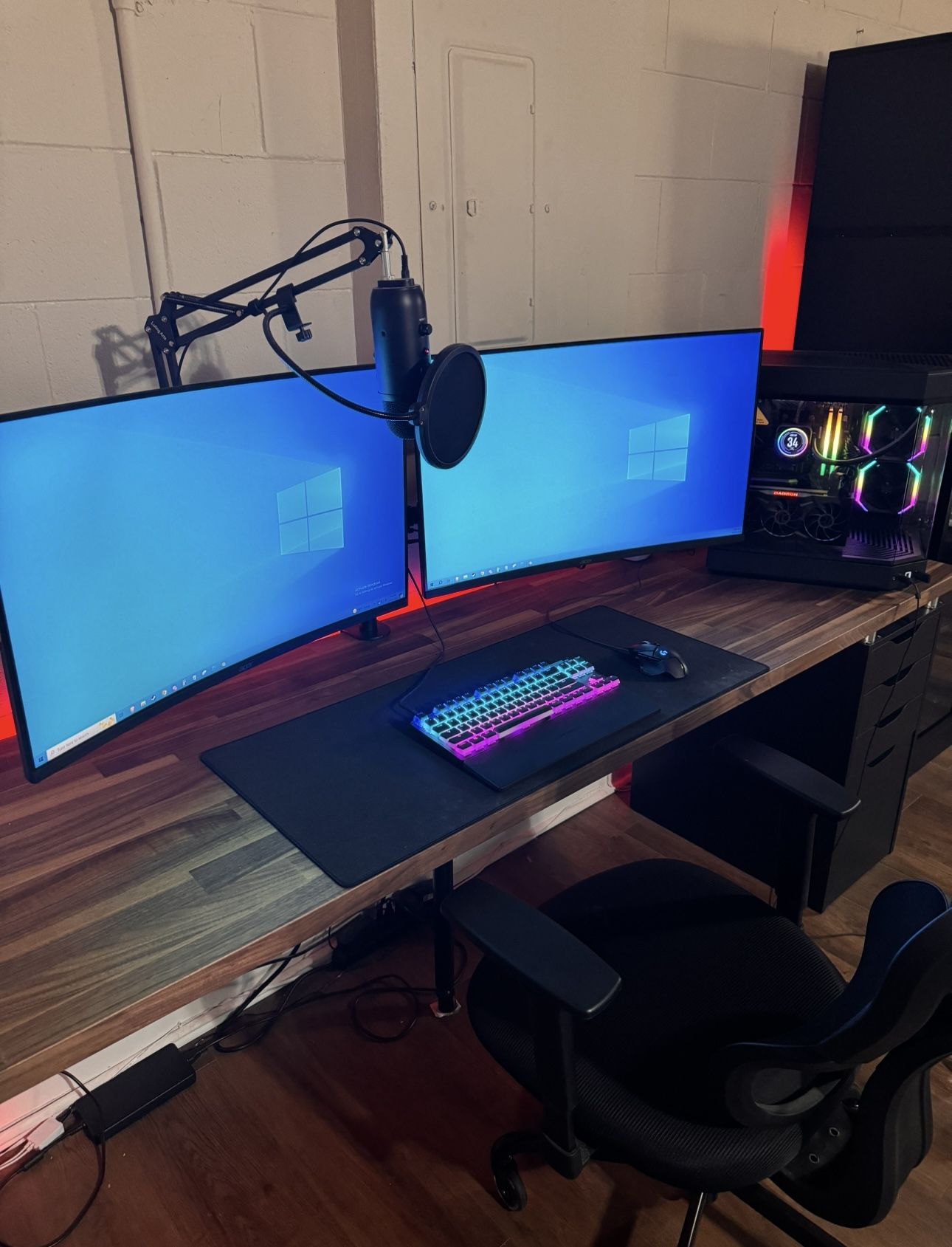 IKEA Desk + Chair