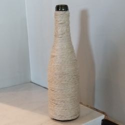 Very Nice Twine Wrapped Wine Bottle Vintage