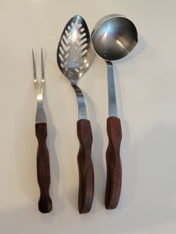 Cutco Ladle, Slotted Spoon, And Turning Fork