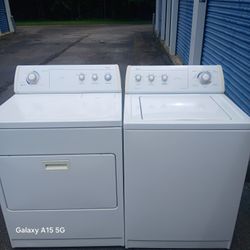 Very Nice Whirlpool Commercial Quality Washer And Dryer Matching Set ** Free Local Delivery 