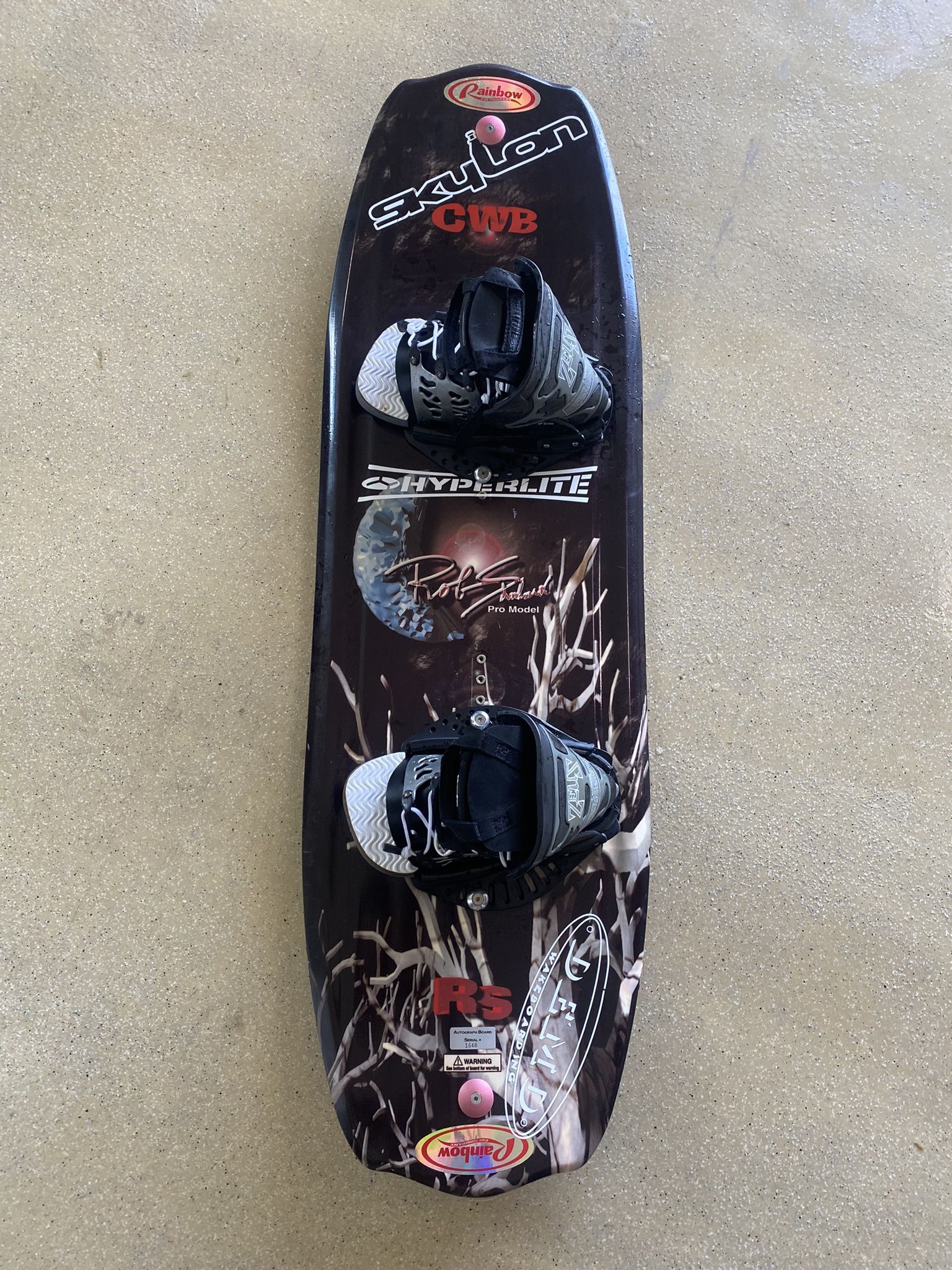 CWB Rob Struharik Pro Model Wakeboard w/ Zeus Bindings