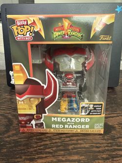 Funko Power Rangers Magazord With Red Ranger
