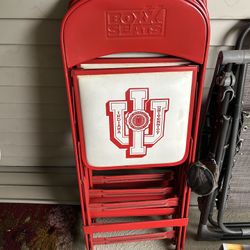 IU Stadium Logo Folding Chairs (4)