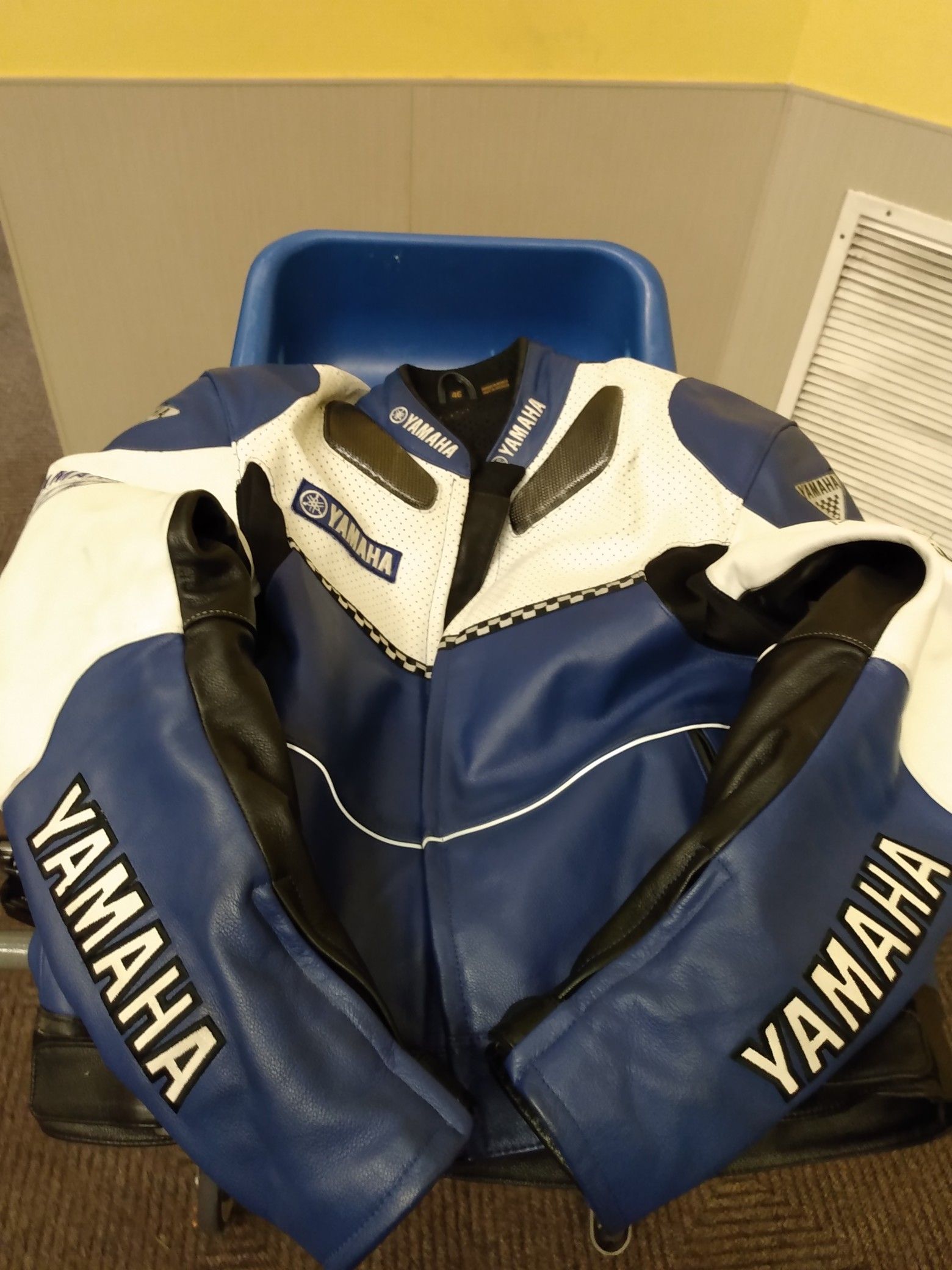 Yamaha factory racing leather MotoGP jacket