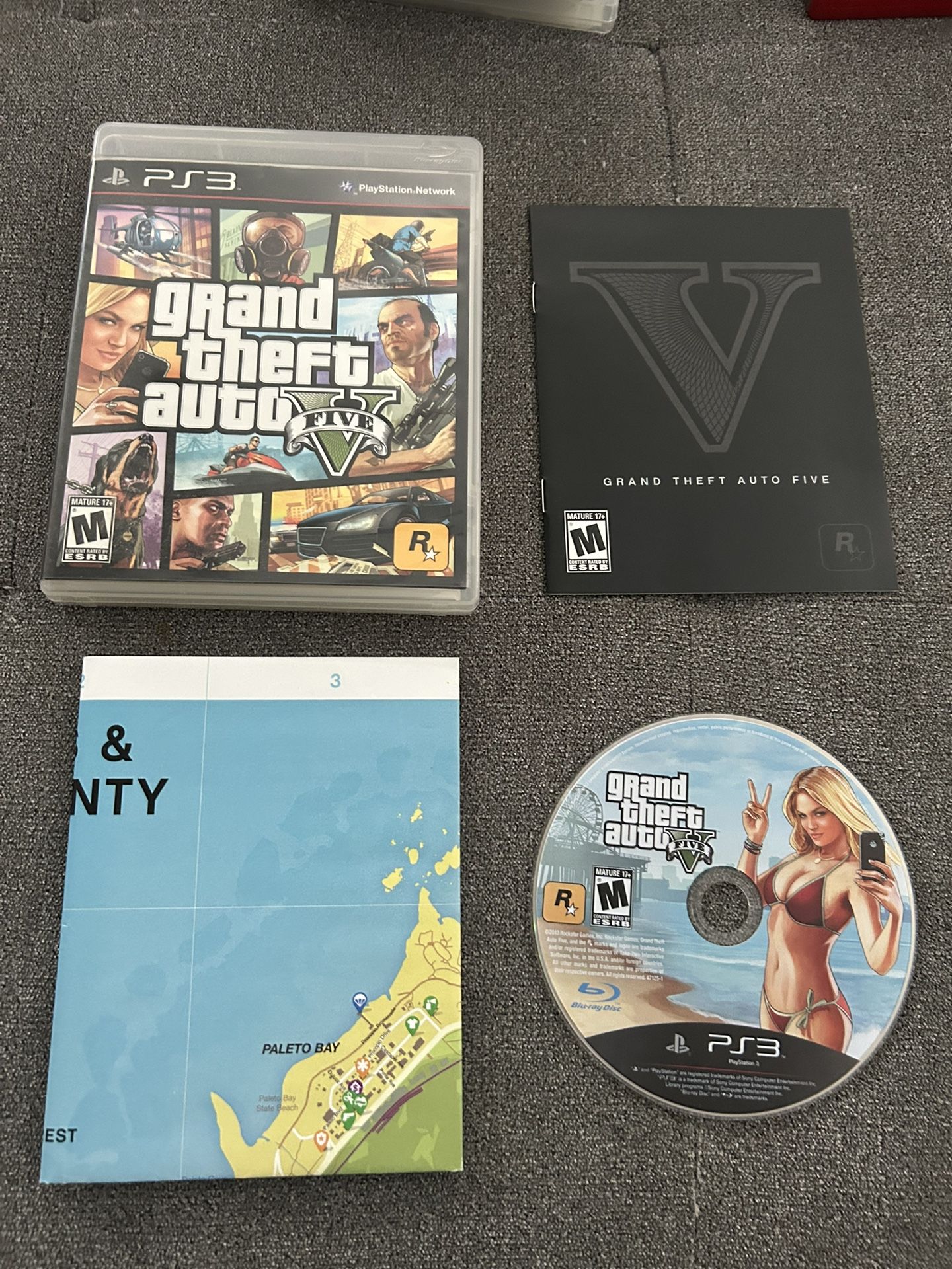 Grand Theft Auto v for Sony PlayStation 3 PS3
