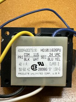 115/24 VAC Transformer 40 VA