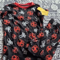New Spiderman  pjs size 10