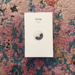 New Open Box Apple AirTag 4 Pack