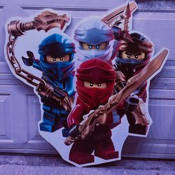 Lego Ninjago Cutouts