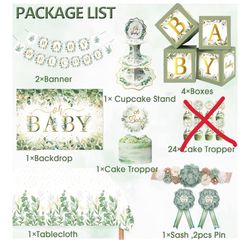 Baby Shower Decor