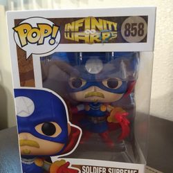 Infinity Warps Soldier Supreme Funko