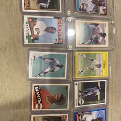 Jose Uribe Cards All In Great Shape