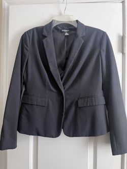 Women’s Gray Blazer Size 6P $10
