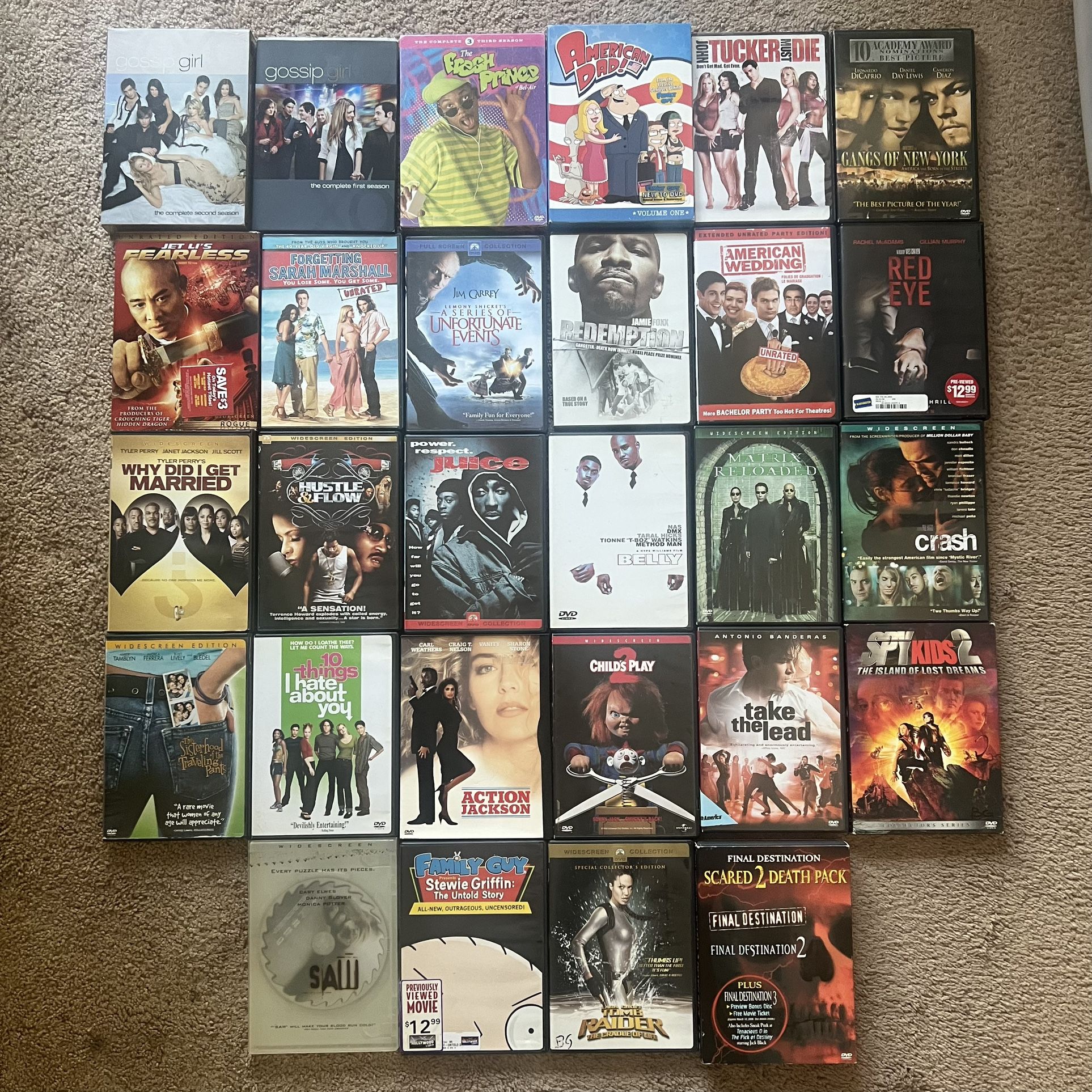 MAKE OFFER!! Big lot of 30+ DVD Movies