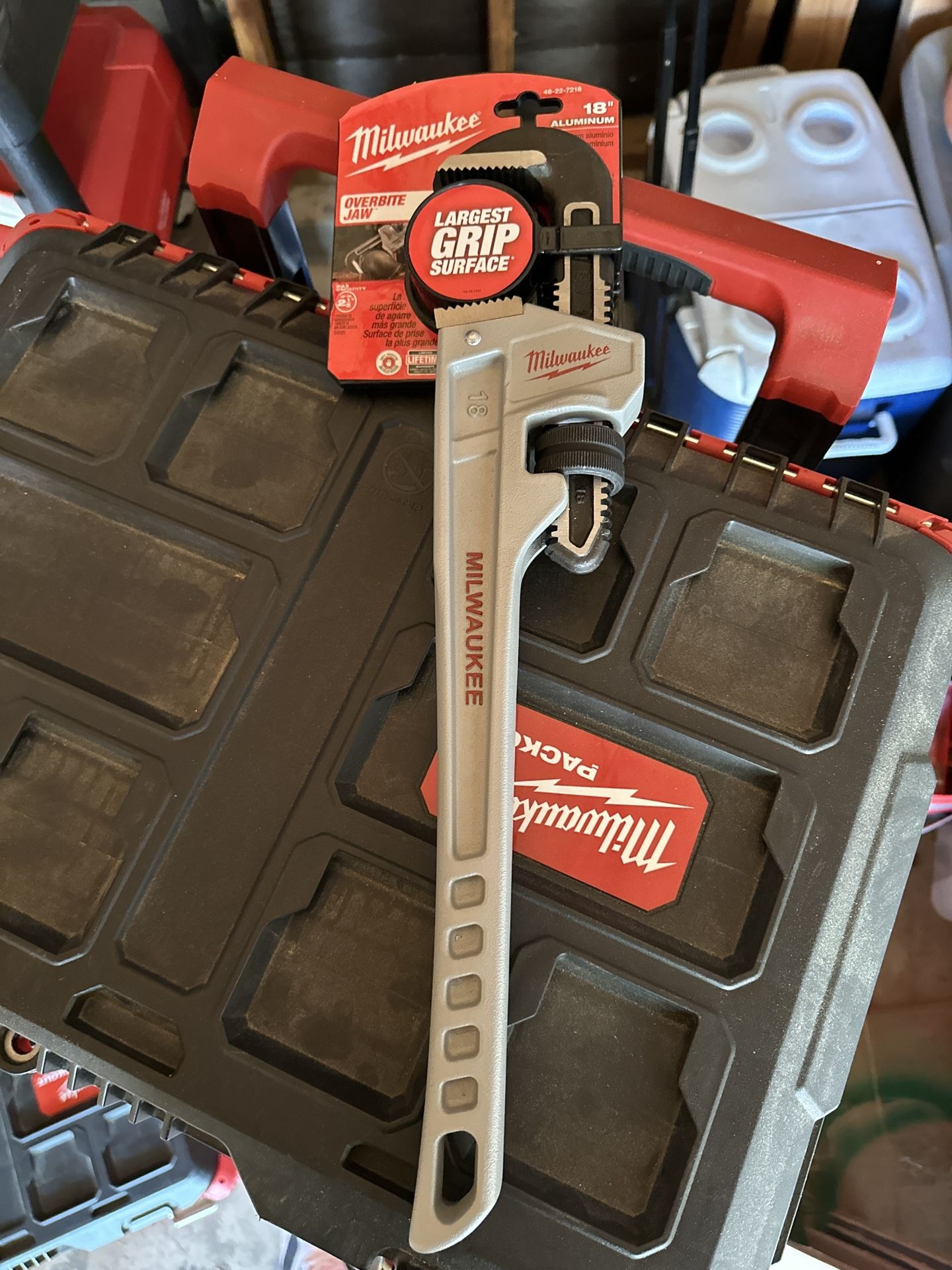 Milwaukee Tools 18 in. Aluminum Pipe Wrench