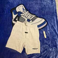 Essential shorts light oatme