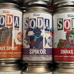 Funko Soda commons - Masters of the universe - Lot of 5