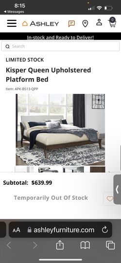 Queen Size bed frame