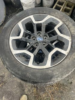 Subaru 17” Wheels