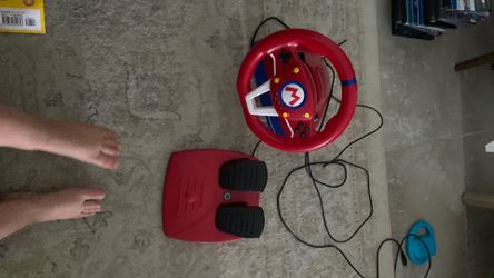 Mario Kart Steering Wheel And Pedals For Switch
