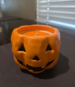 Sand + Fog Tropical Harvest Jack O’Lantern Pumpkin Candle