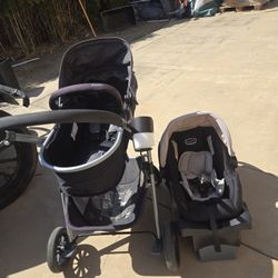 Evenflo Pivot Travel System As New Just $85