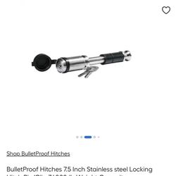 BulletProof Hitches 7.5 Inch Stainless steel Locking Hitch Pin/Clip 36000-lb Weight Capacity
