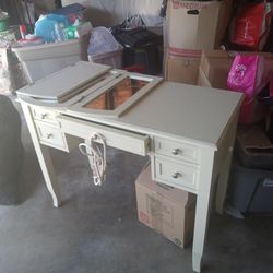 Dressing Table With  Mirror Estate Sale 